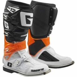 Budget ❤️ Gaerne SG-12 Orange Black and White 🥾 Boots - Unisex - 44 - Adult - Black/White 👍