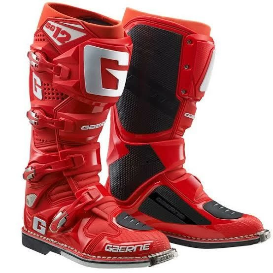 Deals ❤️ Gaerne SG-12 Red 🥾 Boots - Red - 44 - Adult 😍 3 Deals ❤️ Gaerne SG-12 Red 🥾 Boots - Red - 44 - Adult 😍